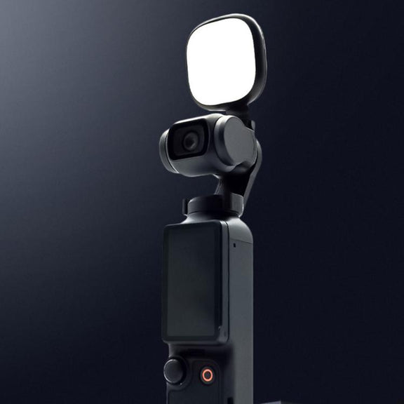 For DJI Osmo Pocket 3 JSR Fixed Frame Head Fill Light, Spec: With Wide Angle 4 In 1