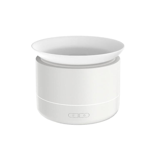 200ml Sea of Clouds Aroma Diffuser Essential Oil Humidifier with 7-Color Mood Lights USB-Powered, Color: White