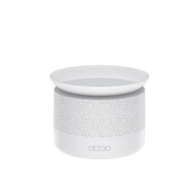 200ml Sea of Clouds Aroma Diffuser Essential Oil Humidifier with 7-Color Mood Lights USB-Powered, Color: Lava White