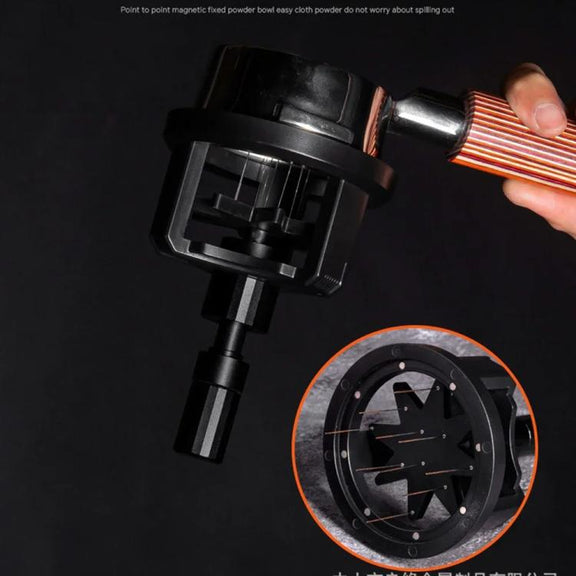 51mm Rotating Magnetic WDT Tool for Espresso Adjustable Height Coffee Needle Distributor Coffee Grounds Fluffing Tool