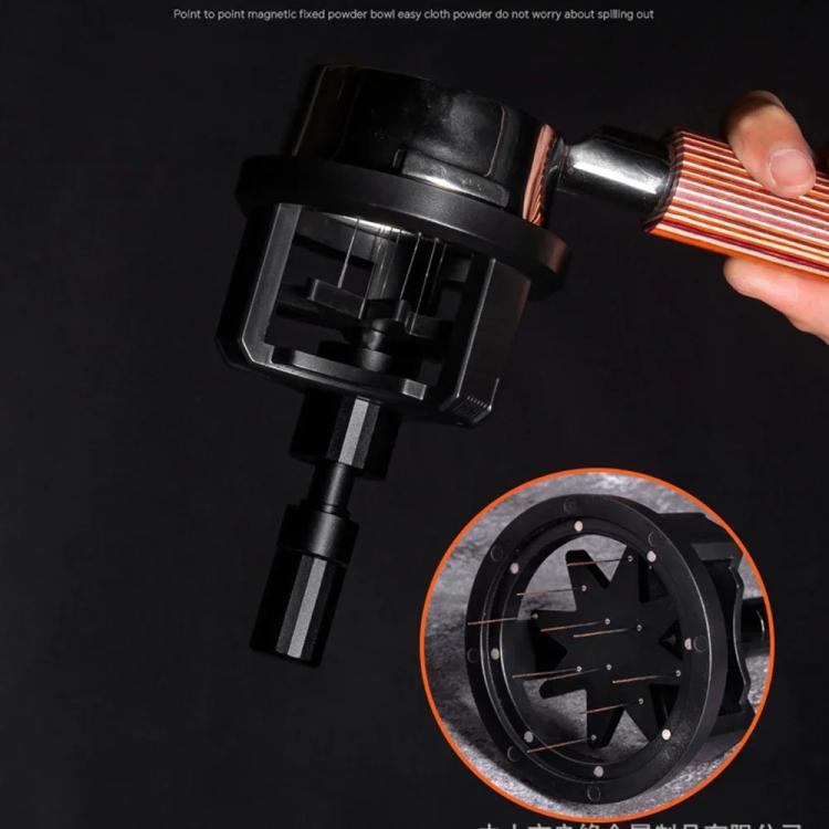 51mm Rotating Magnetic WDT Tool for Espresso Adjustable Height Coffee Needle Distributor Coffee Grounds Fluffing Tool