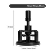 51mm Rotating Magnetic WDT Tool for Espresso Adjustable Height Coffee Needle Distributor Coffee Grounds Fluffing Tool
