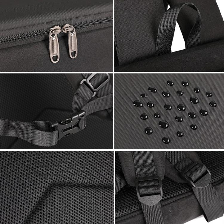 For DJI Mavic 4 Pro Creator Combo RC Pro 2 /RC 2 Backpack Storage Bag EVA Travel Case(Black)