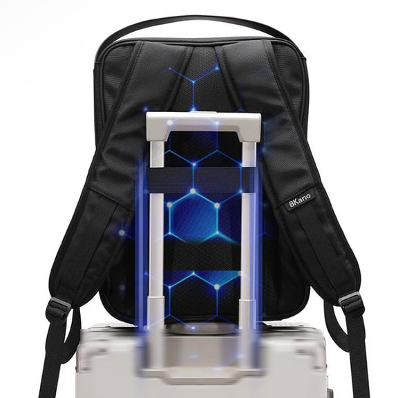 For DJI Mavic 4 Pro Fly More Combo / Creator Combo BKANO Hard Shell Backpack Storage Bag(Black)