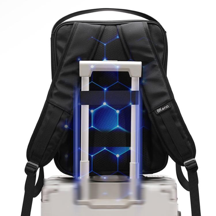 For DJI Mavic 4 Pro Fly More Combo / Creator Combo BKANO Hard Shell Backpack Storage Bag(Black)