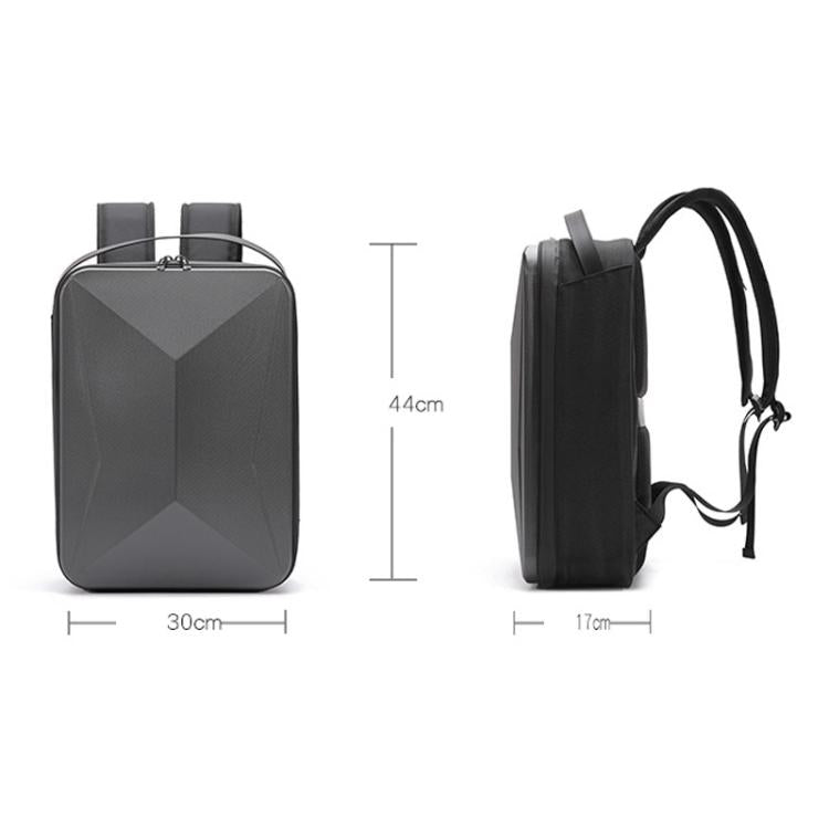 For DJI Mavic 4 Pro Fly More Combo / Creator Combo BKANO Hard Shell Backpack Storage Bag(Black) - free shipping - PMC TechLife - Order now!