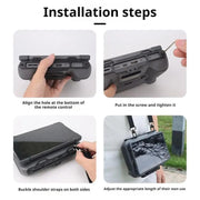 For DJI RC Pro 2 Remote Controller CQT Strap Buckle Holder Aluminum Alloy Hook With Shoulder Strap