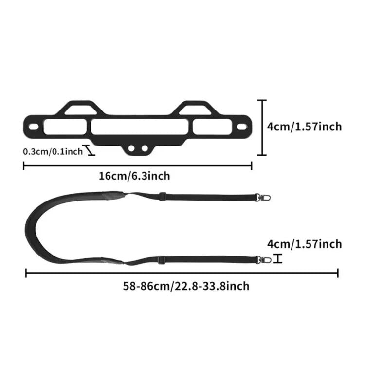 For DJI RC Pro 2 Remote Controller CQT Strap Buckle Holder Aluminum Alloy Hook With Shoulder Strap