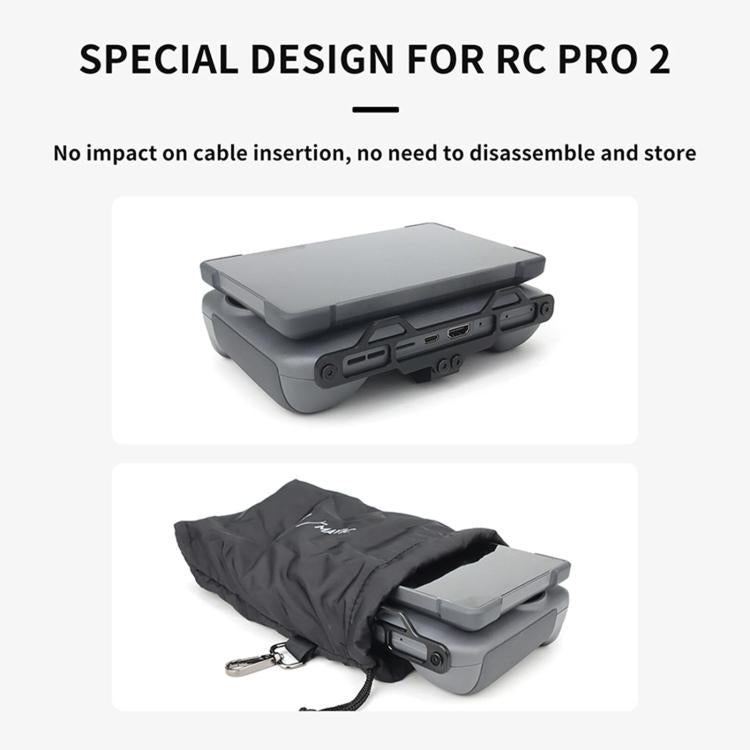 For DJI RC Pro 2 Aluminum Alloy 1/4-inch Tripod Adapter Mounting Bracket(Black) - free shipping - PMC Jewellery - Order now!