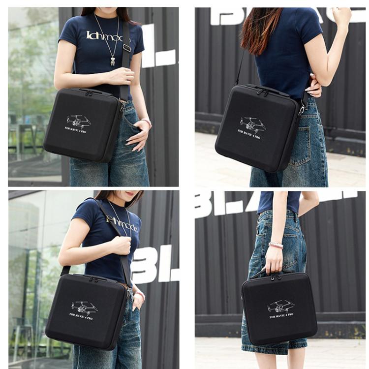 For DJI Mavic 4 Pro Fly More Combo BKANO Shoulder Bag Handbag Storage Box(Gray)