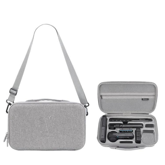 For Insta360 X5 /X4 BKANO Large Capacity Shoulder Bag Portable Handbag(Gray) - free shipping - PMC Jewellery - Order now!