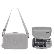 For Insta360 X5 /X4 BKANO Large Capacity Shoulder Bag Portable Handbag(Gray)