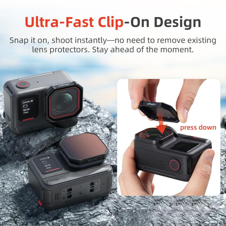 For Insta360 Ace Pro / Ace Pro 2 aMagisn AC28 Filter, Spec: UV - free shipping - PMC TechLife - Order now!