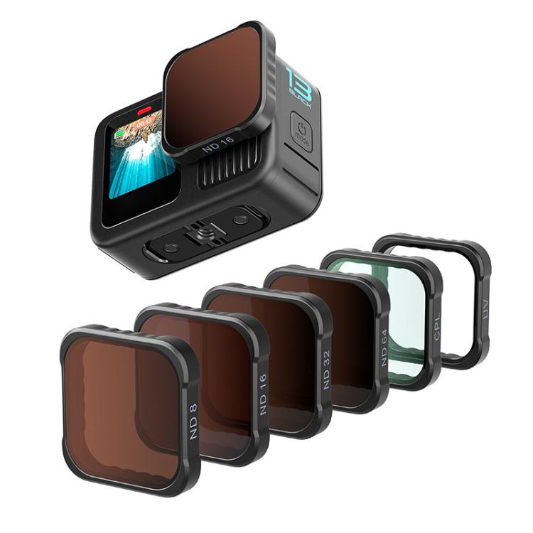 aMagisn AP26 Filter For GoPro HERO13 Black / 12 Black / 11 Black / 10 Black / 9 Black / 11Mini Black, Spec: UV