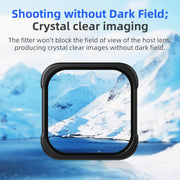 aMagisn AP26 Filter For GoPro HERO13 Black / 12 Black / 11 Black / 10 Black / 9 Black / 11Mini Black, Spec: UV
