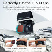 For DJI Flip aMagisn Filter Lens Accessories, Spec: ND8+ND16+ND32+ND64+CPL+1/4 Mist