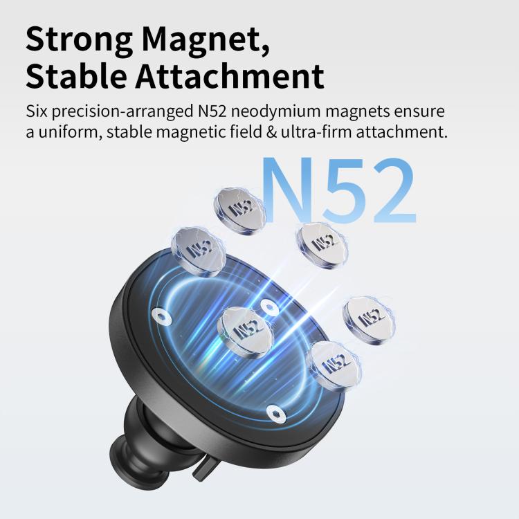 aMagisn AM19 3 In 1 Magnetic Ball Head Mount Camera Strong Magnetic Universal Ball Head Dual Interface