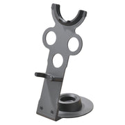 For Dyson Supersonic Hair Dryer Desktop Holder Metal Stand with Cable Organizer(Black)