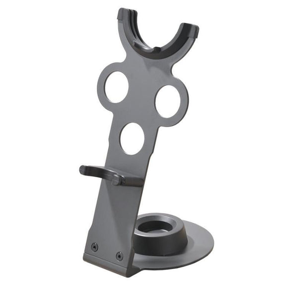 For Dyson Supersonic Hair Dryer Desktop Holder Metal Stand with Cable Organizer(Black)