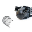 For DJI Mavic 4 Pro CYNOVA Gimbal Lens Protective Cover Protector Lens Hood Cap(Transparent Black) - free shipping - PMC TechLife - Order now!