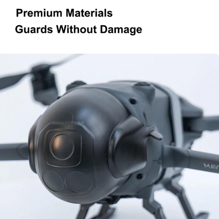 For DJI Mavic 4 Pro CYNOVA Gimbal Lens Protective Cover Protector Lens Hood Cap(Transparent Black) - free shipping - PMC Jewellery - Order now!