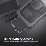 For Insta360 Ace Pro 2 / Ace Pro Flymile Xplorer Grip Kit Street Photography Handle Metal Cage Case(AC2013)