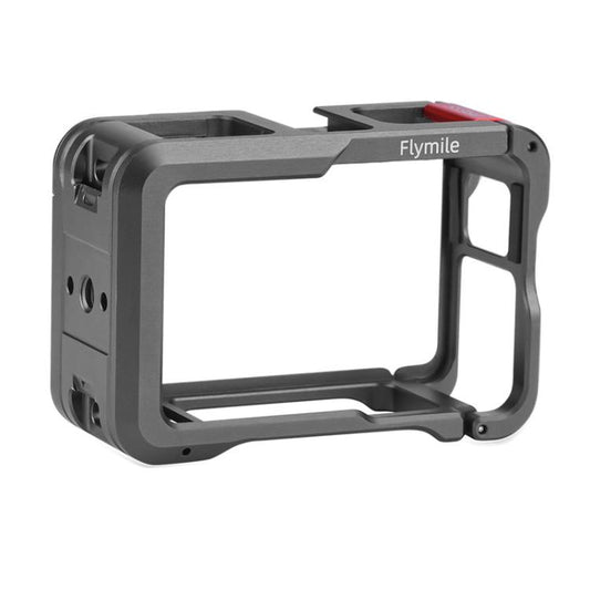 For DJI Action 5 Pro/Action 4/Action 3 Flymile Aluminum Alloy Camera Cage Protective Metal Frame(Metal Color) - free shipping - PMC Jewellery - Order now!