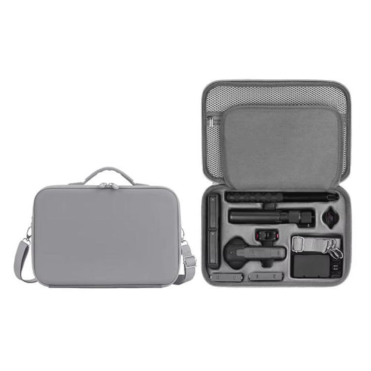 For Insta360 X5 Flymile All-in-One Storage Shoulder Bag Durable PU + Lycra Material Carrying Case(Gray) - free shipping - PMC Jewellery - Order now!