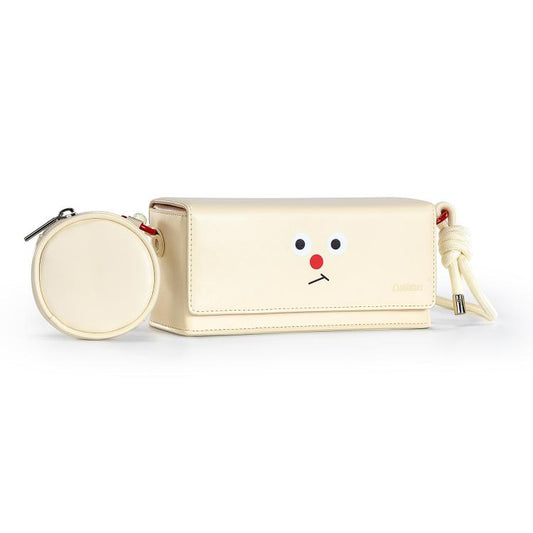 For DJI Pocket 3 Cwatcun D195 Medium Pocket Tripod Camera Bag Camera Accessories Shoulder Bag(White) - free shipping - PMC Jewellery - Order now!
