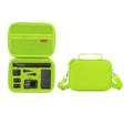 Carrying Case For DJI Action 5 Pro /Action 4 / Action 3 All-in-One Kit Durable Shoulder & Hand Carry Bag(Fluorescent Green) - free shipping - PMC TechLife - Order now!
