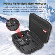 Carrying Case For DJI Action 5 Pro /Action 4 / Action 3 All-in-One Kit Durable Shoulder & Hand Carry Bag(Fluorescent Green)