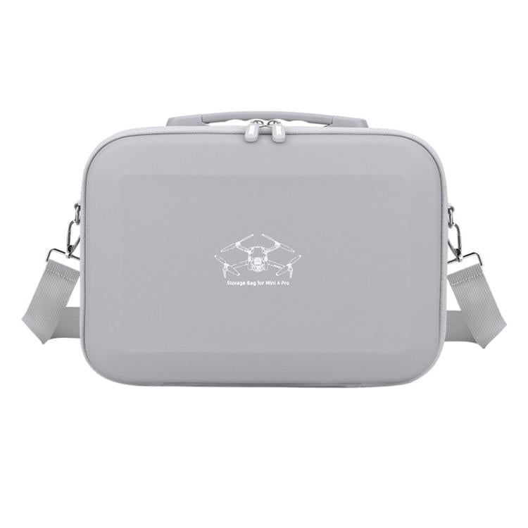 For DJI MINI 4 PRO BRDRC Remote Control Accessories Storage Handbag(Gray)
