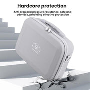 For DJI MINI 4 PRO BRDRC Remote Control Accessories Storage Handbag(Gray)