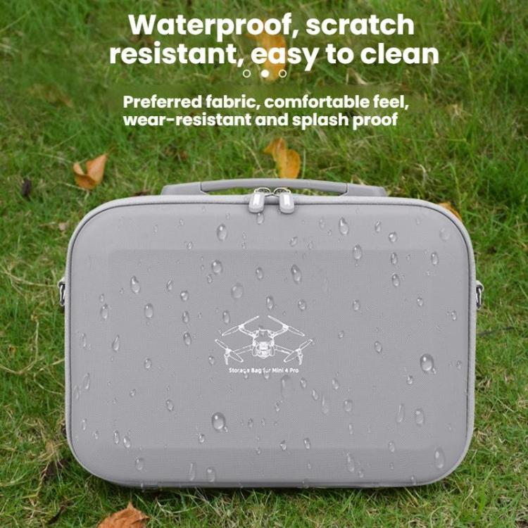 For DJI MINI 4 PRO BRDRC Remote Control Accessories Storage Handbag(Gray) - free shipping - PMC TechLife - Order now!
