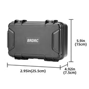 For DJI OSMO POCKET 3 BRDRC Portable Storage Safety Carrying Case(Black)