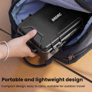 For DJI OSMO POCKET 3 BRDRC Portable Storage Safety Carrying Case(Black)