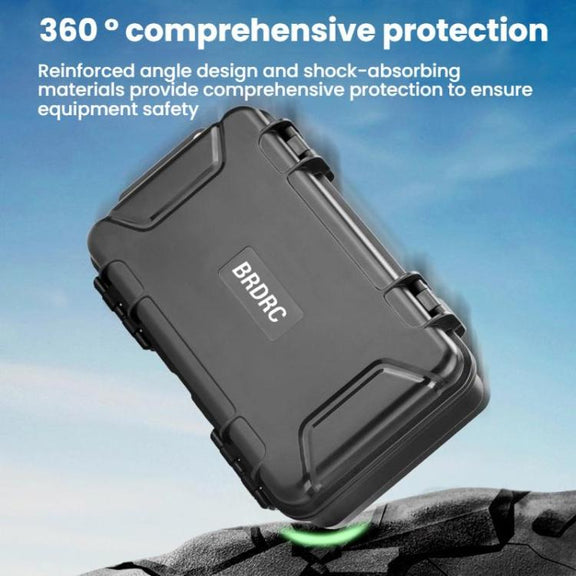 For DJI OSMO POCKET 3 BRDRC Portable Storage Safety Carrying Case(Black)