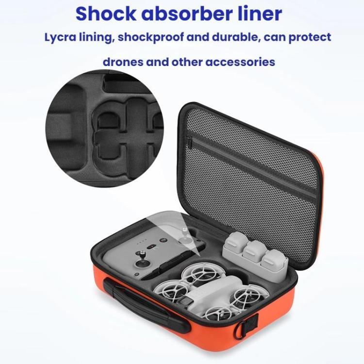 For DJI Neo BRDRC Handheld Drone Protection Storage Bag(Orange) - free shipping - PMC Jewellery - Order now!