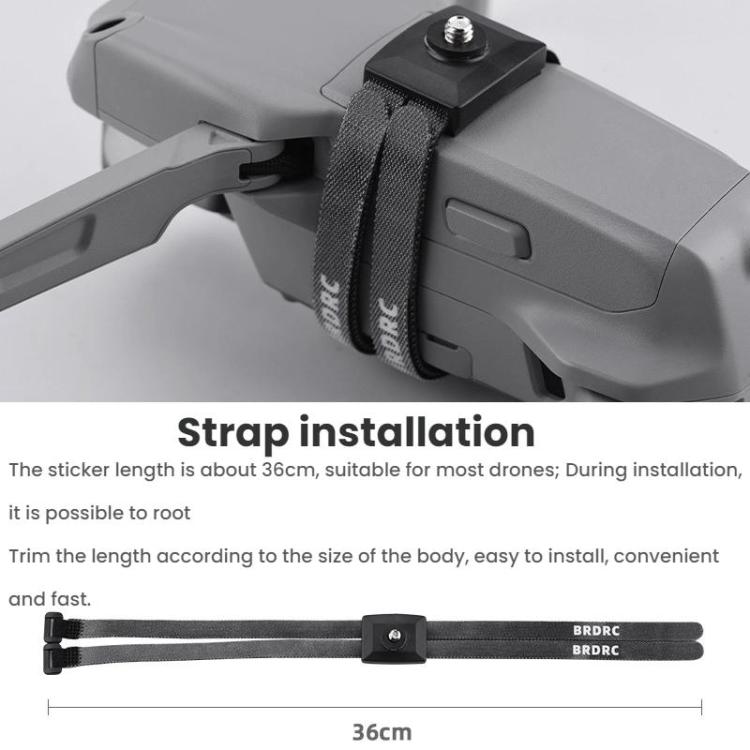 For DJI AIR3/MINI 4PRO BRDRC UAV Upload Bracket, Specification: Holder+Adapter