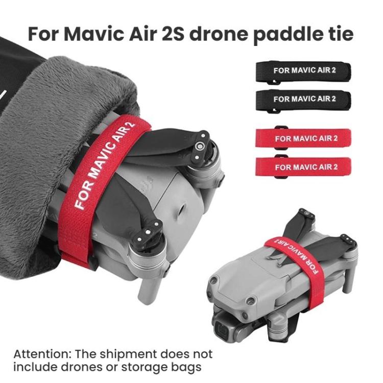 For DJI MAVIC AIR 2 BRDRC Drone Propeller Straps(Red) - free shipping - PMC TechLife - Order now!