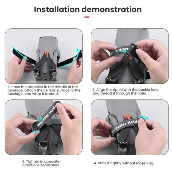 For DJI MAVIC AIR3/MINI 4PRO BRDRC Bandle Paddle(Black)