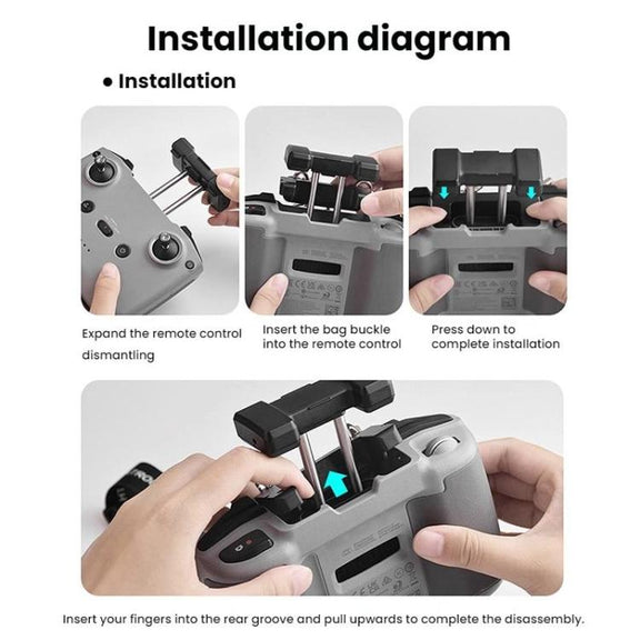 BRDRC Screen Remote Control Lanyard For DJI MINI 4 PRO/MAVIC 3/AIR 2S/NEO(For RC/RC2/RC PRO)
