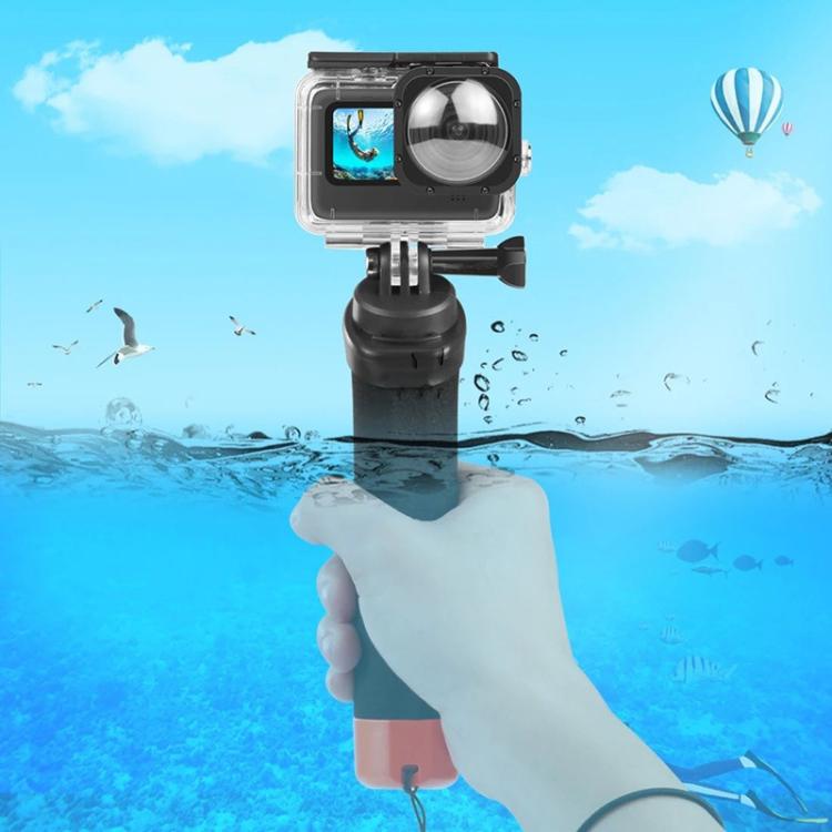 Floating Hand Grip For GoPro/DJI/Insta360 Action Camera Water-resistant Buoyant Handle With Anti-Loss Steel Cable