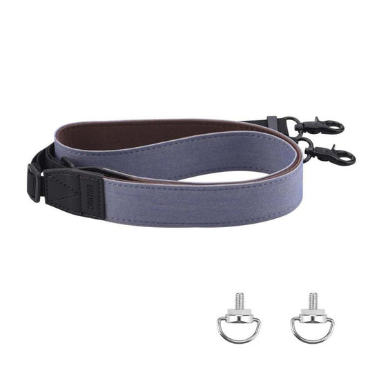 For DJI MINI 3/4 PRO/MAVIC 3 Classic BRDRC Screen Remote Control Strap(Gray/Brown) - free shipping - PMC Jewellery - Order now!