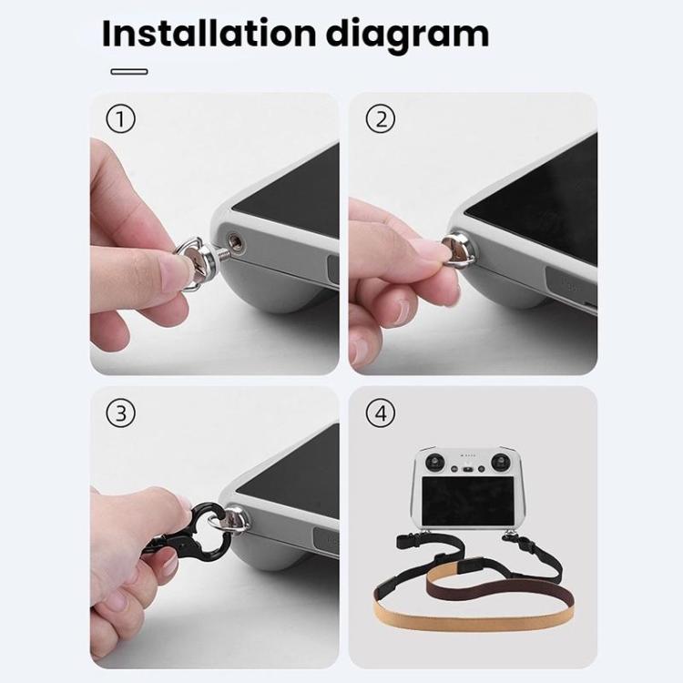 For DJI MINI 3/4 PRO/AIR 3S BRDRC Remote Control Strap(For RC/RC2/RC PRO)