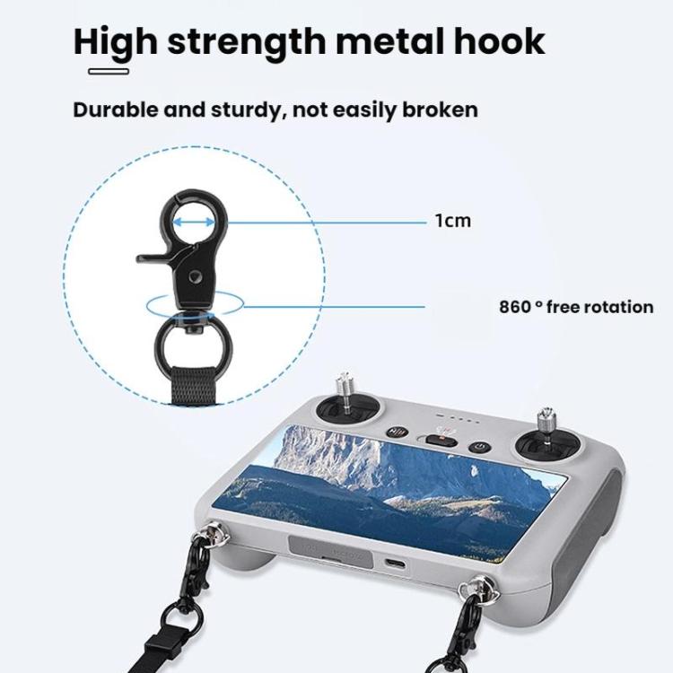 For DJI MINI 3/4 PRO/AIR 3S BRDRC Remote Control Strap(For RC/RC2/RC PRO)