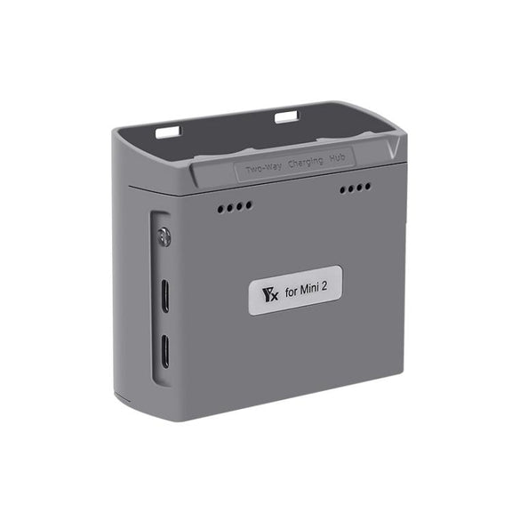 For DJI Mini 2 SE/Mini 2/Mini 4K YX Charger 2-way Battery Charging Hub(Gray)