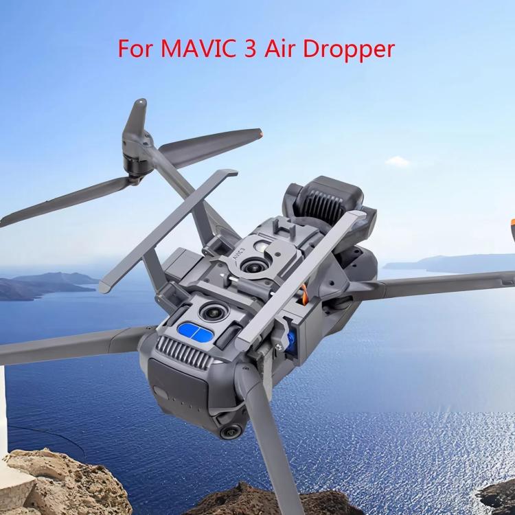 For DJI Mavic 3 Drone YX Airdrop System Rechargeable Thrower Load 500g(Gray) - free shipping - PMC Jewellery - Order now!