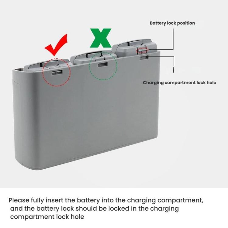 For DJI Mini 2 SE/Mini 2/Mini 4K YX 3-way Battery Charging Hub With Color Screen(Gray) - free shipping - PMC Jewellery - Order now!