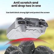 For DJI MINI 4 PRO/AIR 3S BRDRC RC2 Remote Control Hood(Gray)